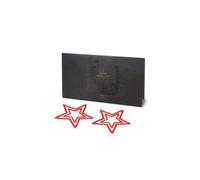 Nippies Cache tétons en faux diamants Etoile ROUGE
