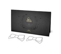 Nippies Cache tétons en faux diamants Noeud Papillon Argent