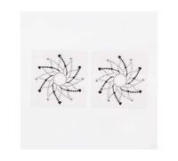 Nippies Cache tétons Noir et diamant