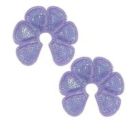 Nipple Cooling Pads Hot Cold Gel Packs 2-Pack Nursing Breastfeeding