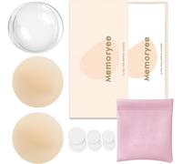 Nipple Covers,Ultra Thin For Women With Protection Reusable And Washable Adhesive Nipple Cover Invisible High Quality Soft Silicone Nipple Cover [8cm].[F52]