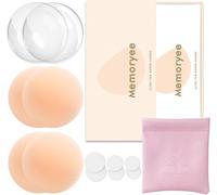 Nipple Covers,Ultra Thin For Women With Protection Reusable And Washable Adhesive Nipple Cover Invisible High Quality Soft Silicone Nipple Cover [8cm].[F69]