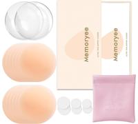 Nipple Covers,Ultra Thin For Women With Protection Reusable And Washable Adhesive Nipple Cover Invisible High Quality Soft Silicone Nipple Cover [8cm].[F70]