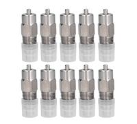 Nipple d'abreuvement pour Poulet, Bec à Vis en Acier Inoxydable, Robuste et Résistant à la Rouille - Économie d'eau, Conception à Roulement à Bille 360°, Idéal pour l'Élevage de