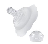 Nipple Shield Breastfeeding, Silicone Nursing Covers, Reusable Protective, Soft and Soothing Comfort Design, Material, 2-Pack Clear, for, Babies, Nursery, Home Birth Use