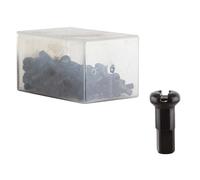 Nipples En Alliage DT Swiss 1.8 X 12Mm Noir Boîte De 100