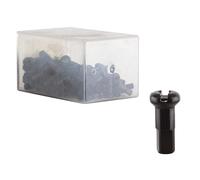 Nipples En Alliage DT Swiss 2.0 X 12Mm Noir Boîte De 100