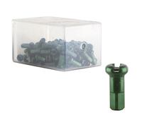 Nipples En Alliage DT Swiss 2,0 X 12Mm Vert Boîte De 100