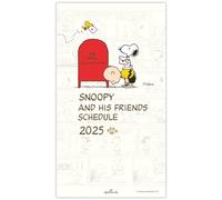 Nippon Hallmark Snoopy 2025 Arachides mensuelles minces 834-999 (commence octobre 2024)