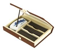 Nippon Kodo 552 Jinkoh Juzan de la Fortune 60 Encens Boîte Bois Noir