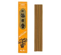 Nippon Kodo Encens Morning Star Ambre, Encens Japonais 50 Barres avec encensoir