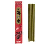 Nippon Kodo Morning Star Lot de 50 bâtons d'encens Bois de Santal Style Japonais Encens Inclus