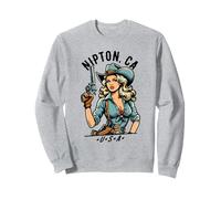 Nipton California USA Cowgirl Style western Sweatshirt