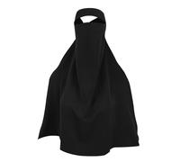 Niqab Visage Voile Couvrir le Visage pour Femme Musulmane Une Pièce de Voile Facial Moyen-Orient Pour Femme Masque de Prière Hijab pour Musulmane