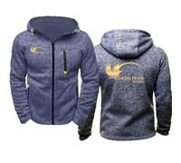 NIQGDVS Sweat-Shirt à Capuche pour Homme The H.Or.d.e Cardigan