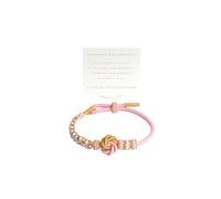 NIQIPOK Bracelet tressé réglable avec inscription « To My Granddaughter » - A Link That Can Never Be Undone Peach Blossom de Grandma, Always Be Brave And Be Strong, Adjustable, Corde, Pas de gemme