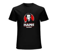 nique Die Hard Hans Gruber Rickman Action Hero Willis Film Adults & Kids Mens T-Shirt Black Size L