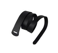 NIRNHYRUR Ceinture Trench-Coat for Femmes, Version Large de la Robe avec Ceinture décorative en Cuir cintrée à la Taille(Black)