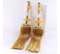 NIRNHYRUR Embrasses de Rideaux Embrasses de Rideaux à Franges et Pompons, Ceintures suspendues, Boules, Accessoires for Rideaux, Attaches, 4 pièces(2 Pcs)