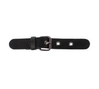 NIRNHYRUR Ensemble de 4 Clips de Fermeture à Languette en Cuir Noir, Bouton à Bascule, Boucle à ardillon, Fermeture for Sac de Ceinture, Pull for Veste, Cape Poncho