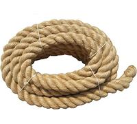 NiroSport Corde en jute pour escalade - Corde de chanvre - Diamètre : 30 mm - 1 m - Sans élément de fixation