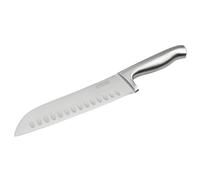 Nirosta 41832 Couteau de cuisine Santoku, Couteau à découper, Lame de 18 cm, Argenté, Acier inoxydable, 31 x 5cm