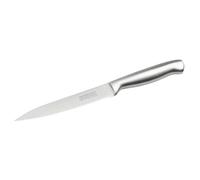 Nirosta 41835 Couteau De Cuisine Dentelé, Couteau À Découper À Dents, Lame De 12cm, Argenté, Acier Inoxydable, 24x2cm