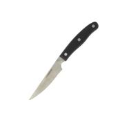 Nirosta 43809 Couteau à Steak, Acier Inoxydable, Noir, 22 cm