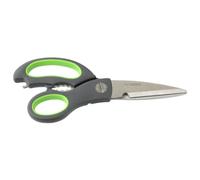 Nirosta 48152 Paire de ciseaux décapsuleurs, ciseaux de cuisine, ciseaux universels, paire de ciseaux, Acier inoxydable, Plastique, 35 x 1,5 x 10 cm