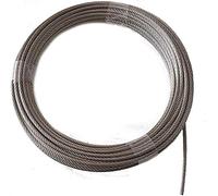 Nirosta Câble 4 mm en acier inoxydable souple A4 Niro 7x19 EN 1.4401 10 m