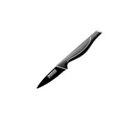 Nirosta Couteau à légumes 43732 – Lame 8 cm, Acier inoxydable, Noir