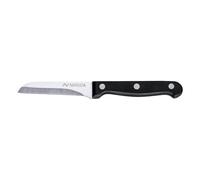 Nirosta 43390 Couteau à legumes Nirosta-Mega 18cm en Bakélit/INOX, Acier Inoxydable, Noir/Argent, 18 x 4,8 x 1 cm