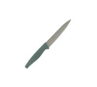 Nirosta Couteau de cuisine office, Vert, Manche en plastique bio, Acier inoxydable, 24,4cm