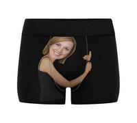 Nirusetty Boxer personnalisé pour homme avec visage photo amusant, sous-vêtements personnalisés pour homme, Vous êtes incroyable. - Noir, S