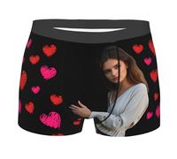 Nirusetty Boxers amusants personnalisés avec visage pour homme, petit ami, père, mari, cadeau d'anniversaire, de Saint-Valentin, Vous êtes incroyable, S