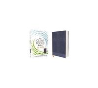 Nirv, Clear Focus Bible For Kids (Help Kids With Adhd Or Dyslexia Read With Confidence), Leathersoft, Blue