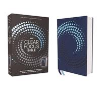NIrV - Clear Focus Bible - Lire davantage la Bible (méthode Bionic Reading) - Leathersoft bleu marine