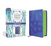 NIrV Giant Print Compact Bible for Boys Leathersoft Blue Comfort Print by Zondervan Zondervan (Auteur)