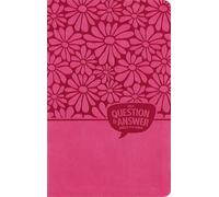 NIrV, Question and Answer Bible for Kids, Leathersoft, Pink, Comfort Print: Answers to 1,000 Questions Kids Ask About God, Faith, and the Bible