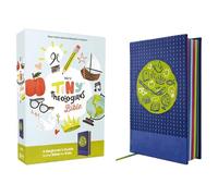 NIrV, Tiny Theologians Bible, Leathersoft over Board, Blue, Comfort Print: A Beginner’s Guide to the Bible - for Kids