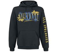 Nirvana All Apologies Homme Sweat-Shirt à Capuche Noir XL
