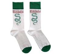 Nirvana Ankle Chaussettes Serve The Servants Nouveau Officiel Homme Blanc (Uk Size UK Size 7-11