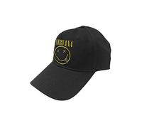Nirvana - Rock Off officially licensed products Nirvana Grunge Face Band Logo Casquette De Baseball Size One Size