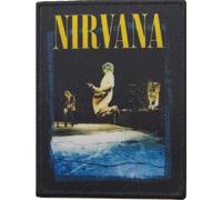 Nirvana - Ecusson à repasser "Stage Jump" RO4274 (taille unique) (Bleu/Jaune)