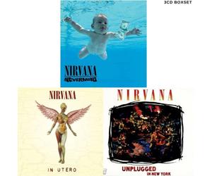 Nirvana: Greatest Albums - Nevermind / In Utero / MTV Unplugged in New York