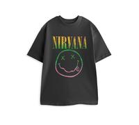 Nirvana Gris Rainbow T-shirt à manches courtes Unisexe Adulte