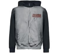 Nirvana in Utero Homme Sweat-Shirt zippé à Capuche Gris/Anthracite M