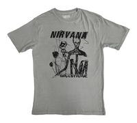 Nirvana Incesticide Stacked Logo Autorisé T-shirt Hommes