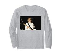 Nirvana Live Kurt Cobain lisant l'article Nevermind 1992 Manche Longue