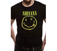 Nirvana Logo Kurt Cobain Rock Grunge T-Shirt Officiel Hommes